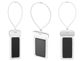 Baseus Baseus Etui wodoodporne wodoszczelne do telefonu 7,2'' IPX8 Biały