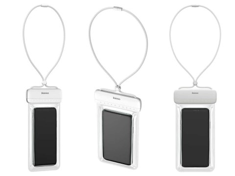 Baseus Baseus Etui wodoodporne wodoszczelne do telefonu 7,2'' IPX8 Biały Baseus Baseus Etui wodoodporne wodoszczelne do telefonu 7,2'' IPX8 Biały