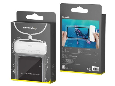 Baseus Baseus Etui wodoodporne wodoszczelne do telefonu 7,2'' IPX8 Biały Baseus Baseus Etui wodoodporne wodoszczelne do telefonu 7,2'' IPX8 Biały