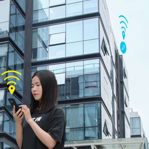 Baseus Bezprzewodowy Lokalizator GPS brelok smyczka Bluetooth Baseus T2 do kluczy psa Biały Baseus Bezprzewodowy Lokalizator GPS brelok smyczka Bluetooth Baseus T2 do kluczy psa Biały