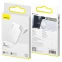 Baseus Bezprzewodowy Lokalizator GPS brelok smyczka Bluetooth Baseus T2 do kluczy psa Biały