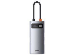 Baseus Hub 4w1 Baseus Metal Gleam Series, USB-C do USB 3.0 + USB 2.0 + HDMI + USB-C PD