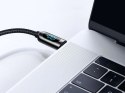 Baseus Kabel 1m Baseus przewód USB-C Type C z miernikiem prądu PD 5A 100W Black