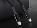 Baseus Kabel 2m Baseus Density przewód USB-C Type C na Lightning PD 20W 5A Black