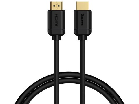 Baseus Kabel HDMI 2.0 Baseus, 4K 60Hz, 3D, HDR, 18Gbps, 1m Czarny Baseus Kabel HDMI 2.0 Baseus, 4K 60Hz, 3D, HDR, 18Gbps, 1m Czarny