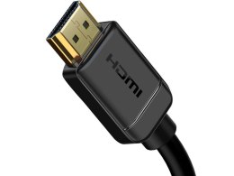 Baseus Kabel HDMI 2.0 Baseus, 4K 60Hz, 3D, HDR, 18Gbps, 1m Czarny