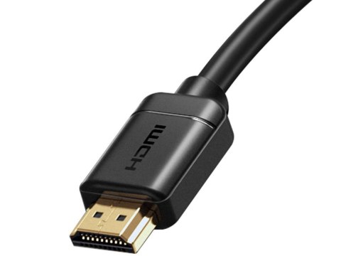 Baseus Kabel HDMI 2.0 Baseus, 4K 60Hz, 3D, HDR, 18Gbps, 1m Czarny Baseus Kabel HDMI 2.0 Baseus, 4K 60Hz, 3D, HDR, 18Gbps, 1m Czarny