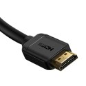 Baseus Kabel HDMI 2.0 Baseus, 4K 60Hz, 3D, HDR, 18Gbps, 3m (czarny)