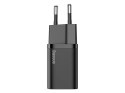 Baseus Ładowarka sieciowa Baseus Super Si Quick Charger 1C 20W Black