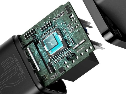 Baseus Ładowarka sieciowa Baseus Super Si Quick Charger 1C 20W Black Baseus Ładowarka sieciowa Baseus Super Si Quick Charger 1C 20W Black