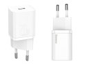 Baseus Ładowarka sieciowa Baseus Super Si USB-C kabel do iPhone 20W White