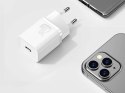 Baseus Ładowarka sieciowa Baseus Super Si USB-C kabel do iPhone 20W White