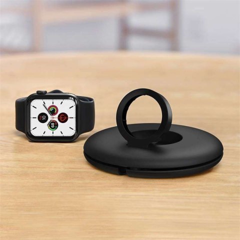 Baseus Organizer / uchwyt na ładowarkę do AppleWatch (czarna) Baseus Organizer / uchwyt na ładowarkę do AppleWatch (czarna)