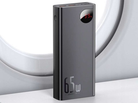 Baseus Powerbank Baseus Adaman Metal Digital Display QC 20000mAh 65W Baseus Powerbank Baseus Adaman Metal Digital Display QC 20000mAh 65W
