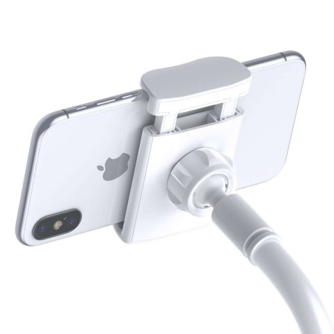 Baseus Uchwyt z klipsem Baseus na telefon/tablet (srebrny) Baseus Uchwyt z klipsem Baseus na telefon/tablet (srebrny)
