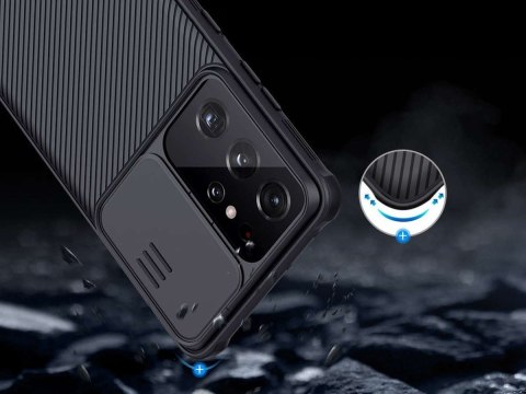Nillkin Etui obudowa Nillkin CamShield Pro do Samsung Galaxy S21 Ultra Black Nillkin Etui obudowa Nillkin CamShield Pro do Samsung Galaxy S21 Ultra Black