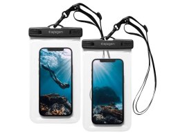 Spigen Uniwersalne etui wodoodporne x2 na telefon 6.8 Spigen A601 IPX8 Czarne