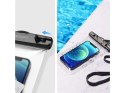 Spigen Uniwersalne etui wodoodporne x2 na telefon 6.8 Spigen A601 IPX8 Czarne