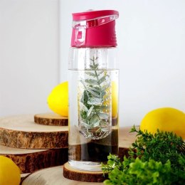 ORION BUTELKA BIDON 650ml Z WKŁADEM NA OWOCE RÓŻOWA 124574-Z