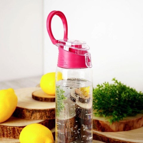 ORION BUTELKA BIDON 650ml Z WKŁADEM NA OWOCE RÓŻOWA 124574-Z ORION BUTELKA BIDON 650ml Z WKŁADEM NA OWOCE RÓŻOWA 124574-Z