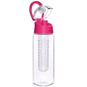 ORION BUTELKA BIDON 650ml Z WKŁADEM NA OWOCE RÓŻOWA 124574-Z
