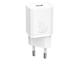 Baseus Ładowarka sieciowa Baseus Super Si Quick Charger USB-C PD 30W White