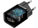 Baseus Ładowarka sieciowa Baseus USB-C PD 25W + kabel do USB-C Black