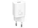 Baseus Ładowarka sieciowa Baseus USB-C PD 25W + kabel do USB-C White