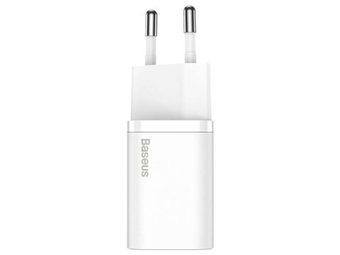 Baseus Ładowarka sieciowa Baseus USB-C PD 25W + kabel do USB-C White Baseus Ładowarka sieciowa Baseus USB-C PD 25W + kabel do USB-C White