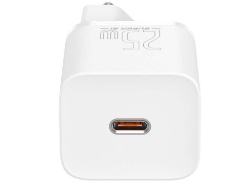 Baseus Ładowarka sieciowa Baseus USB-C PD 25W + kabel do USB-C White Baseus Ładowarka sieciowa Baseus USB-C PD 25W + kabel do USB-C White