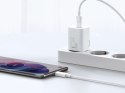 Baseus Ładowarka sieciowa Baseus USB-C PD 25W + kabel do USB-C White