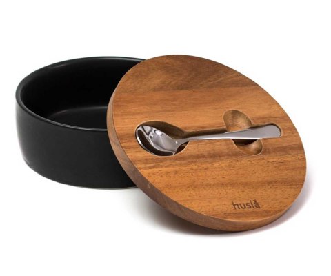 HUSLA CERAMICZNA CUKIERNICA Z ŁYŻECZKĄ HUSLA HYGGE 73978 HUSLA CERAMICZNA CUKIERNICA Z ŁYŻECZKĄ HUSLA HYGGE 73978