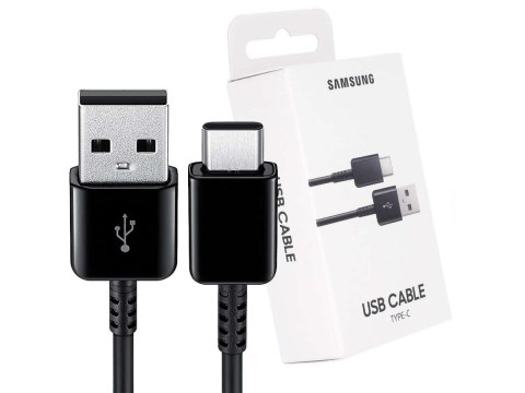 Samsung Oryginalny Kabel Samsung EP-DG930IBEGWW USB na USB Type-C Czarny Samsung Oryginalny Kabel Samsung EP-DG930IBEGWW USB na USB Type-C Czarny