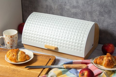 BRUNBESTE CHLEBAK BAMBUSOWY Z NOŻEM DO PIECZYWA 2774 BIAŁY BRUNBESTE CHLEBAK BAMBUSOWY Z NOŻEM DO PIECZYWA 2774 BIAŁY