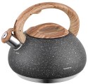 KLAUSBERG CZAJNIK Z GWIZDKIEM 2,7L KLAUSBERG KB-7280 GRANIT WOOD