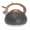 KLAUSBERG CZAJNIK Z GWIZDKIEM 2,7L KLAUSBERG KB-7280 GRANIT WOOD