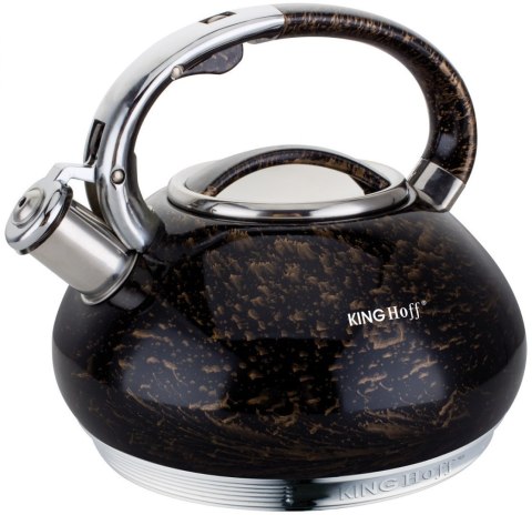 KINGHOFF CZAJNIKZ GWIZDKIEM Z LINII GOLD 3,0L KH-1067 KINGHOFF CZAJNIKZ GWIZDKIEM Z LINII GOLD 3,0L KH-1067