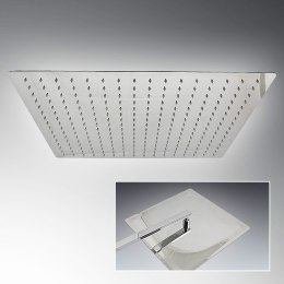 E-hurtownia Deszczownica 50 cm ultra-slim kwadratowa sufitowa