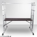 E-hurtownia Drabina aluminiowa - rusztowanie 3w1 + podest