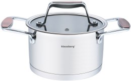 KLAUSBERG Garnek ze stali 18/10 KLAUSBERG KB-7225 16cm 1,8L