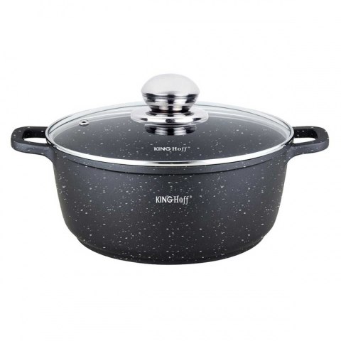 KINGHOFF KINGHOFF GARNEK MARMUROWY 24cm KH-1595 4,5L KINGHOFF KINGHOFF GARNEK MARMUROWY 24cm KH-1595 4,5L