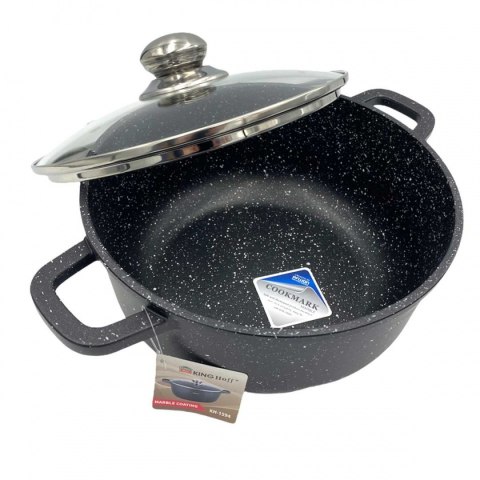 KINGHOFF KINGHOFF GARNEK MARMUROWY 24cm KH-1595 4,5L KINGHOFF KINGHOFF GARNEK MARMUROWY 24cm KH-1595 4,5L