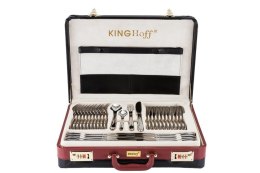 KINGHOFF KINGHOFF SZTUĆCE 72 ELEM. POŁYSK KH-3509 WALIZKA
