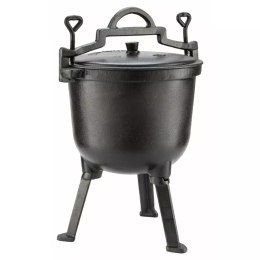 KINGHOFF KOCIOŁEK GARNEK MYŚLIWSKI ŻELIWNY 10L KINGHOFF KH-2233