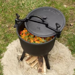 KINGHOFF KOCIOŁEK GARNEK MYŚLIWSKI ŻELIWNY 10L KINGHOFF KH-2233
