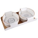 EXCELLENT HOUSWARE KOKILKI MISECZKI PORCELANOWE DO ZAPIEKANIA 11cm 2 szt. 259232