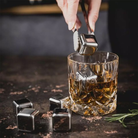 KLAUSBERG KOSTKI STALOWE TERMICZNE DO DRINKÓW 8 szt.+ SZCZYPCE KLAUSBERG KB-7651 KLAUSBERG KOSTKI STALOWE TERMICZNE DO DRINKÓW 8 szt.+ SZCZYPCE KLAUSBERG KB-7651