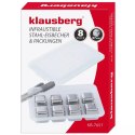 KLAUSBERG KOSTKI STALOWE TERMICZNE DO DRINKÓW 8 szt.+ SZCZYPCE KLAUSBERG KB-7651