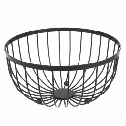TADAR KOSZYK STALOWY NA OWOCE PIECZYWO 25cm czarny