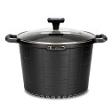 ELITEHOFF GARNEK GRANITOWY Z POKRYWĄ 24cm 6,5L E-7032